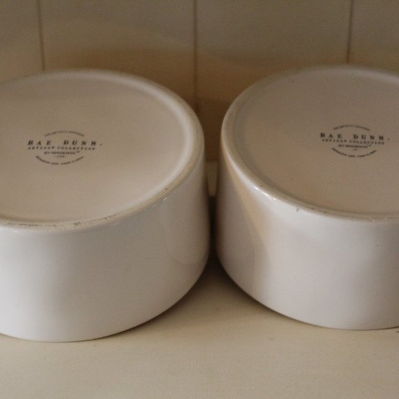 RAE DUNN "XOXO & FEAST, Set of 2 Pet Dish for Dogs & Cats 6 inch - Picture 4 of 4